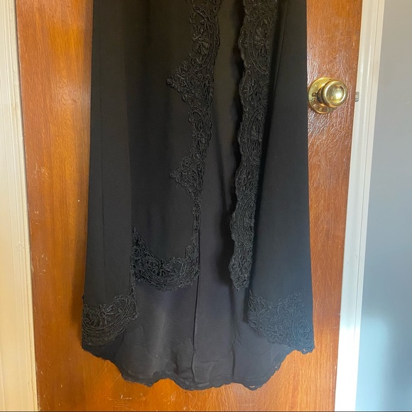 Hello Molly Dresses Hello Molly Strapless Black Full Length Dress